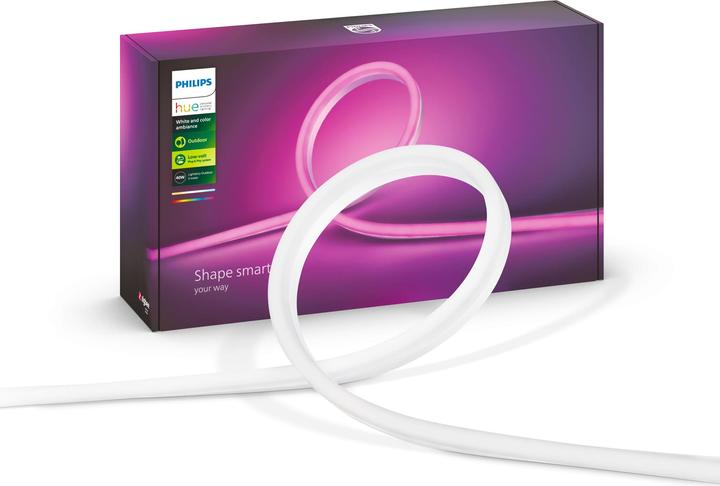 Image du produit Philips Hue Outdoor Lightstrip 5m fiche DE (Multicolore, 500 cm, Extérieur)