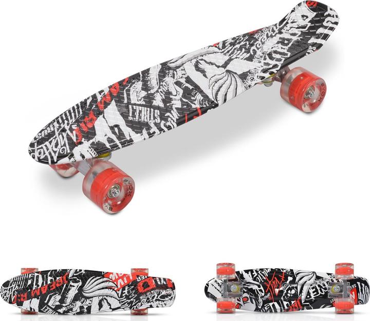 Immagine prodotto Byox Skateboard per bambini 22" Skull (22.05")