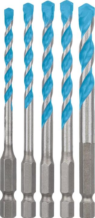 Image du produit Bosch Professional Zubehör EXPERT HEX-9 Jeu de forets MultiConstruction, 4/5/6/6/8 mm, 5 pcs. (4 - 8 mm)