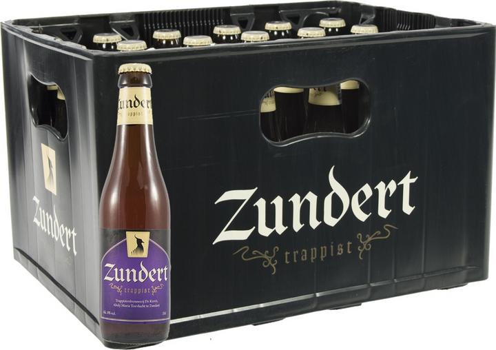 Actual product image Zundert This trappist beer, named after the small town of not far from the Belgian border, is the se (24 x 33 cl)
