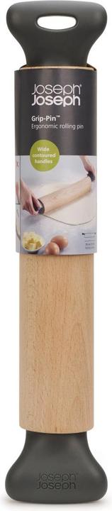 Actual product image Joseph Joseph Grip Pin Ergonomic Rolling Pin - Grey