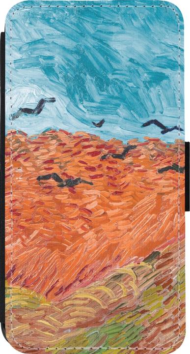 Produktbild PhoneLook Hülle Wallet schwarz Autumn 22 Van Gogh style (Apple iPhone 13 Pro)