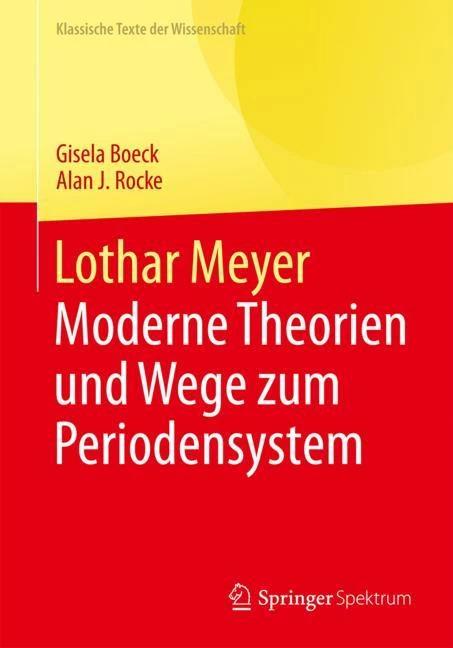 Actual product image Lothar Meyer (German, Gisela Boeck, Alan J. Rocke, 2022)