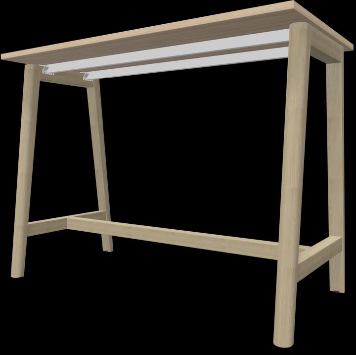 Actual product image Narbutas Nova Wood high table (140 x 70 x 105 cm)