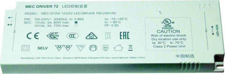 Actual product image L&S Meccano Driver All in One 12 / 24 V, 18-90 W