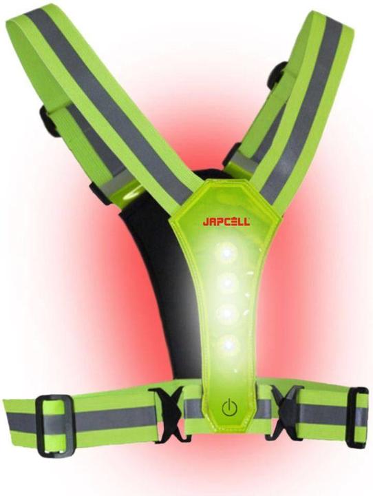 Produktbild Japcell Reflektierende Weste mit LED-Licht (One Size)