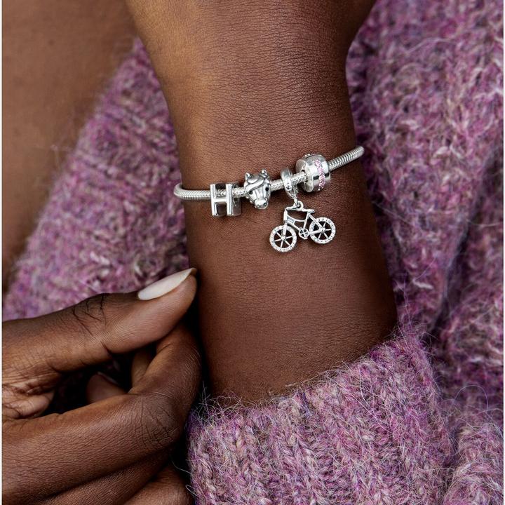 Actual product image Pandora Letter H Charm (Silver)
