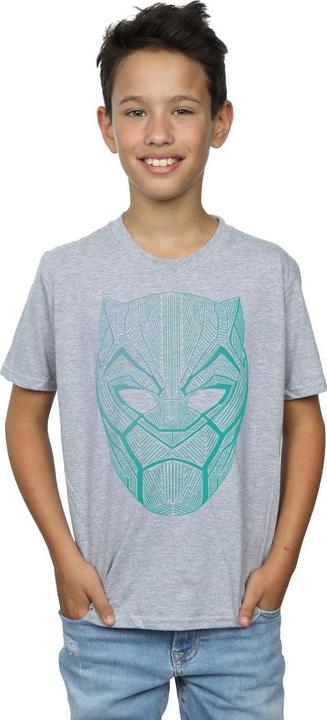 Image du produit Garçons - T-shirt Black Panther Tribal Mask (140, 146)