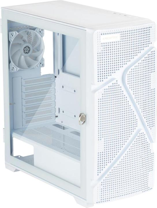 Image du produit Enermax MarbleShell MS21 ARGB (blanc, verre trempé) (Mini-ITX, mATX)