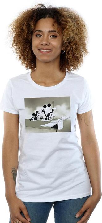 Immagine prodotto Disney Mickey Mouse Crazy Pilot Maglietta Donna (M)
