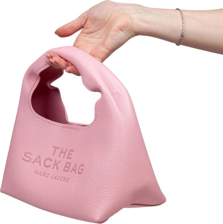 Produktbild Marc Jacobs the mini sack bag in pink leather