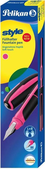 Produktbild Pelikan STYLE - Füllhalter (Schwarz, Pink, 1 x)