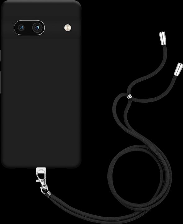 Produktbild Cazy Handykette Hülle Kompatibel mit Google Pixel 7a - Silikon Handyhülle mit Band Necklace Hülle -
