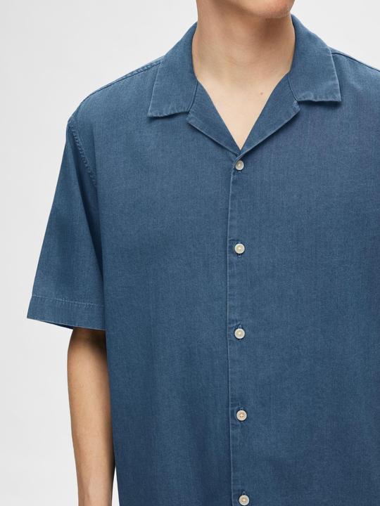 Immagine prodotto Selected Homme Camicia in denim a maniche corte (S)