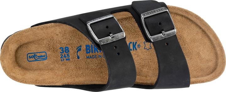 Image du produit Birkenstock Arizona Literie souple Cuir gras Nubuck normal (45)