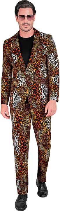 Actual product image Widmann ANIMAL PRINT LEOPARD PARTY FASHION ANZUG (Jackett, Hose), XL (XL)