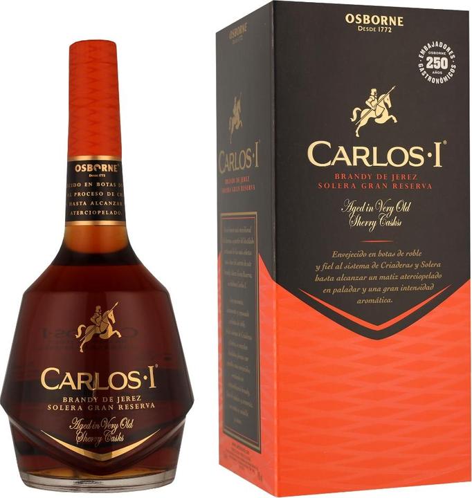 Immagine prodotto Domecq Bodegas Brandy Solera Gran Reserva Carlos I (1 x 70 cl)