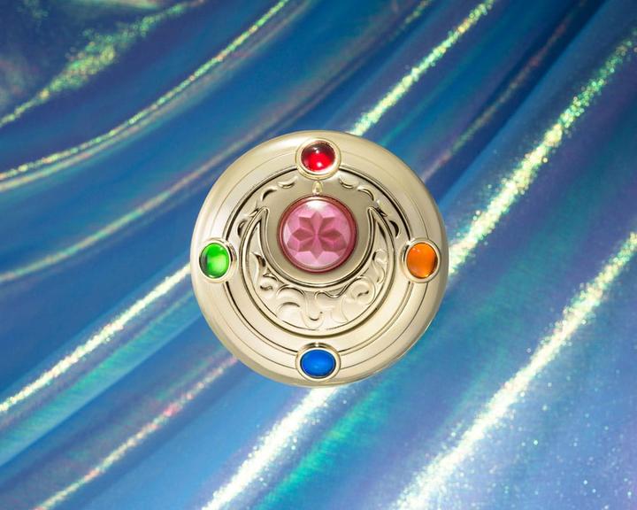 Actual product image Bandai Namco Sailor Moon Proplica Replica Transformation Brooch & Transformation Filler Set Brilliant Colour