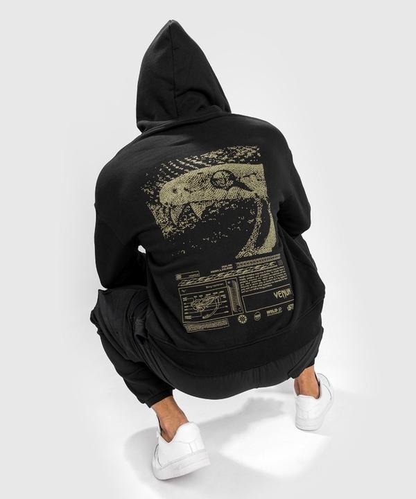 Actual product image Venum Fangs Hoodie - Oversize Fit - Black - M (M)
