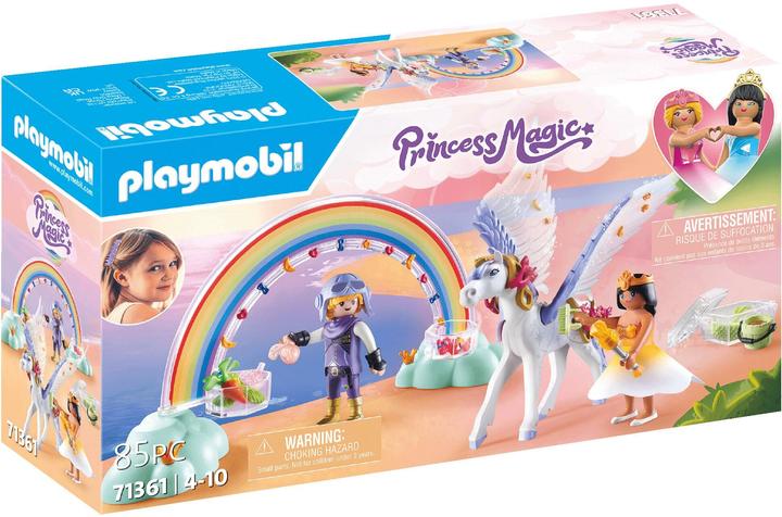 Immagine prodotto Playmobil Pegaso celeste con arcobaleno (71361, Principessa Playmobil)