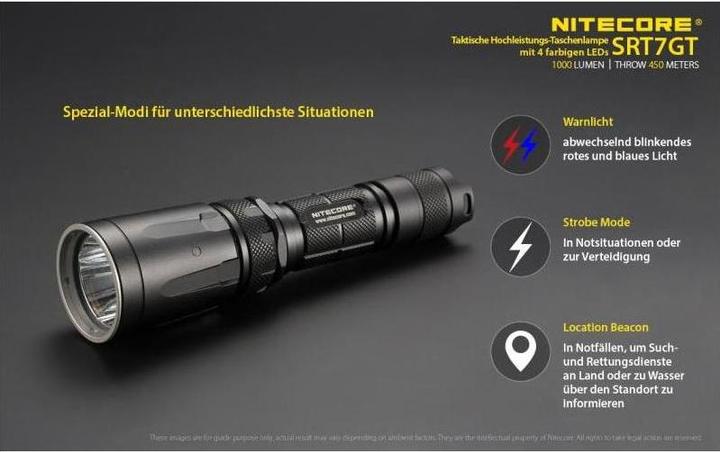 Produktbild Nitecore Srt7gt (15.80 cm, 1000 lm)