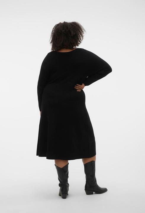 Produktbild Vero Moda VMCNANCY LS BOATNECK DRESS GA EXC CUR Strickkleid (48, 50, L)