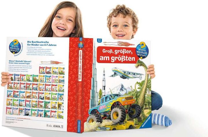 Produktbild Ravensburger Gross, grösser, am grössten (Riesenbuch) (Deutsch, Carola von Kessel, 2017)