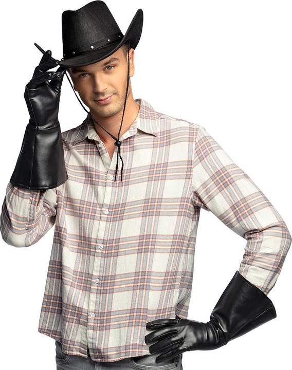 Actual product image Boland Cowboy Gloves Western: (imitation leather)