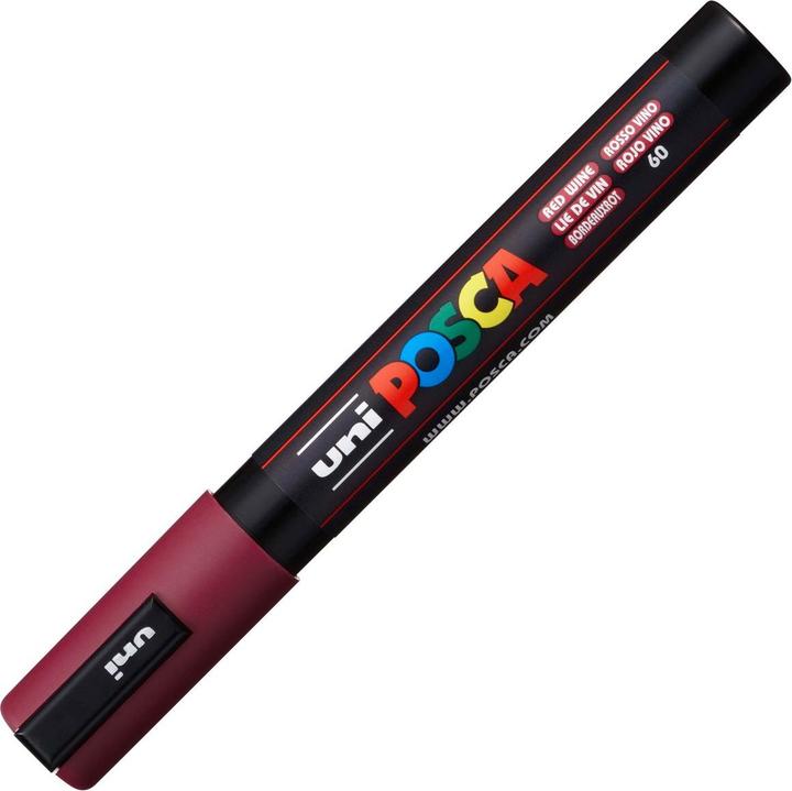 Produktbild Posca Wasserfarbenmarker (Rot, 2.50 mm, 1 x)