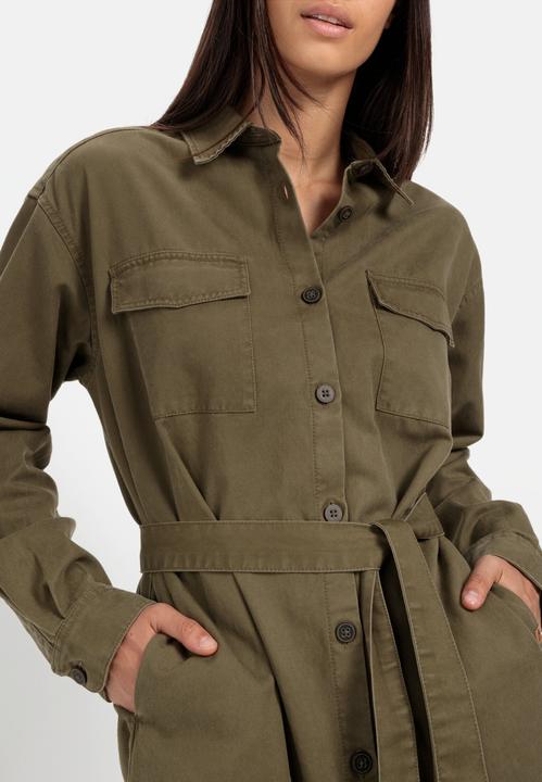 Produktbild Camel Active Hemdblusenkleid mit Stoffbindegürtel (XL)