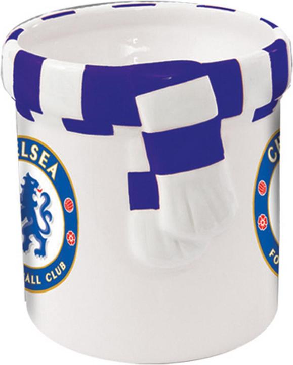Actual product image Chelsea FC Official Football Crest Scarf Design Egg Cup