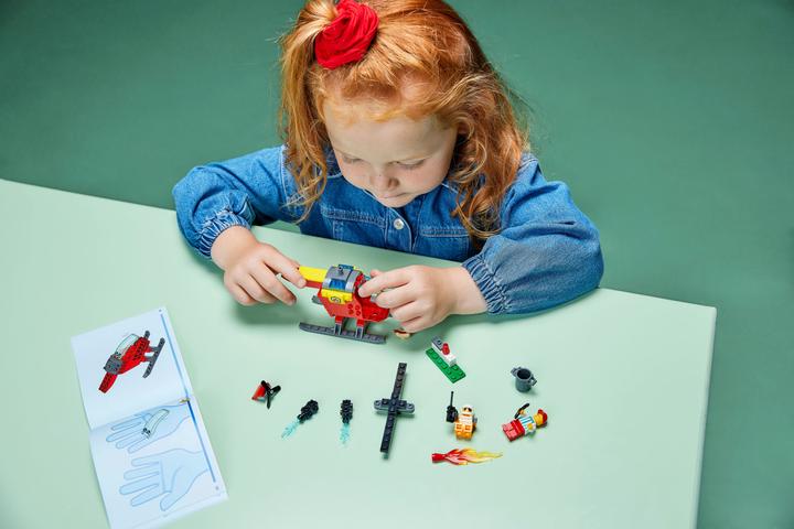 Image du produit LEGO Hélicoptère des pompiers (60318, LEGO City)