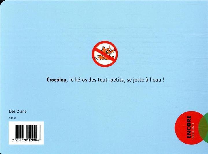 Image du produit Crocolou aime la piscine (Français, Texier Ophelie, 2019)