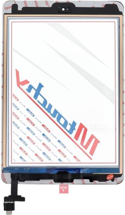 Actual product image Samsung Consumables! Musttby MUSTTBY Touch screen + back sticker + Home for iPAD Mini2 (black)