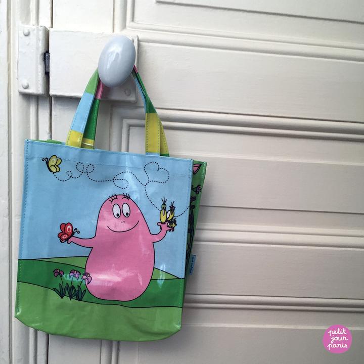 Actual product image Petit Jour Paris tote bag baby barbapapa (3.60 l, Hand luggage (up to 50 litres))