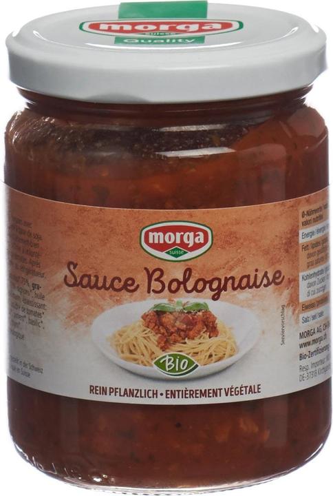 Image du produit Morga Sauce bolognaise au soja Bio (250 g)