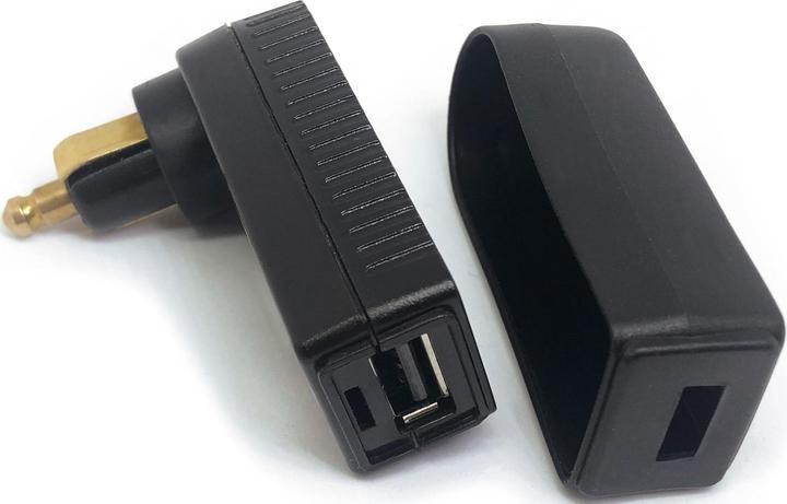 Produktbild BAAS Kfz Steckverbinder USB lader 3A QC mit Spritzschutz