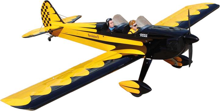 Seagull Models SG-Models ) SPACEWALKER II 82,7" 120 ARF 20-26cc gelb/schwarz