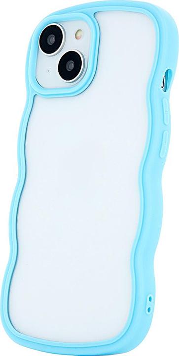 Actual product image OEM Wave case for iPhone X / XS blue (Apple iPhone X)