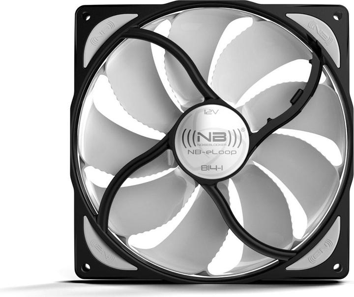 Actual product image Noiseblocker NB-eLoop Fan B14-PS (140 mm, 1 x)