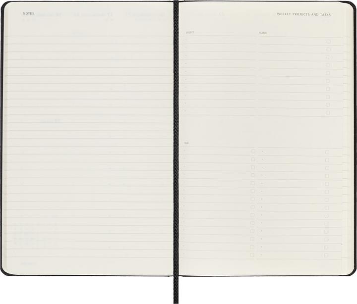 Productafbeelding Moleskine Agenda zakelijk Professioneel Hard Cover Wekelijks Verticaal Pro (A5, Engels)