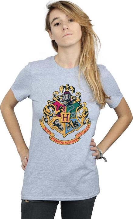 Immagine prodotto Hogwarts Crest Gold Ink Maglietta Ampia Donna (L)
