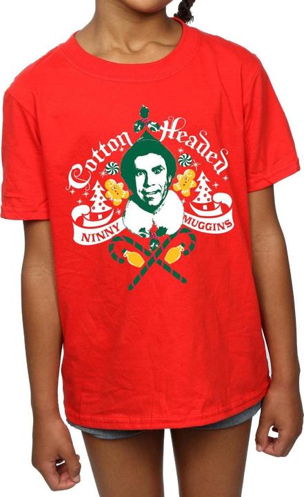Immagine prodotto Elf Cotton Headed Ninny Muggins Maglietta Ragazze (128)