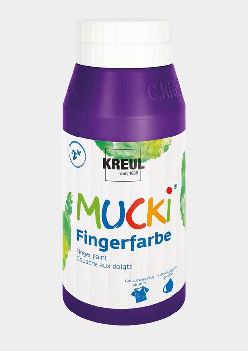 Productafbeelding Mucki Vingerverf (Paars, 750 ml)