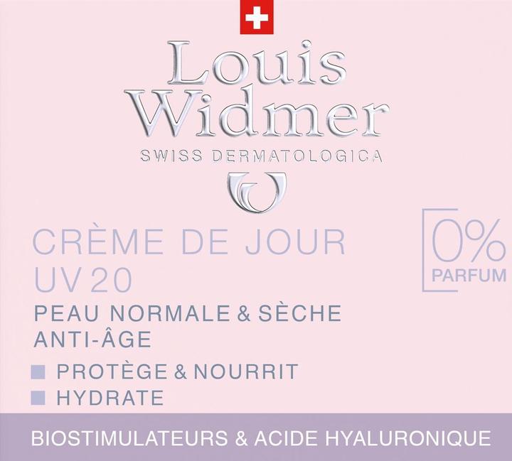 Immagine prodotto Louis Widmer Crema da giorno UV non profumata (50 ml, Crema da giorno, SPF 20)
