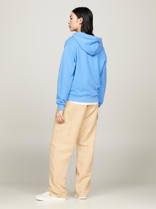 Produktbild Tommy Hilfiger Kapuzenpullover mit Reg-Flagge für Damen auf der Brust (S)