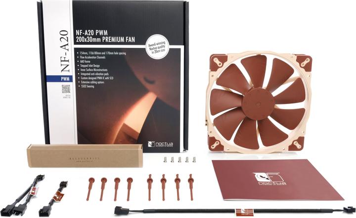 Immagine prodotto Noctua Nf-A20 Pwm (200 mm, 1 x)