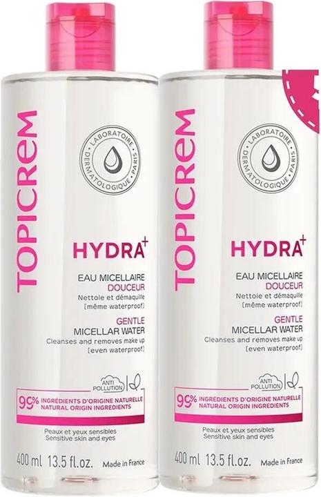 Topicrem Micellar Water Ideal for Adults Unisex (Cleaning cloths, 400 ml)