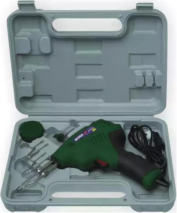 Immagine prodotto Dedra Saldatore trasformatore 200 W con controllo della temperatura + accessori - DED7538