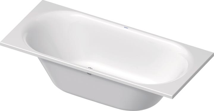 Produktbild Duravit Badewanne D-NEO 180x80 Einbauversion 2 RS weiss (160 l, 180 cm, 80 cm)
